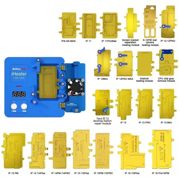 Aixun iHeater 3rd Gen Intelligent Desoldering Heat Platform for iPhone X-15 Pro Max - Separation Equipment by buy2fix | Online Shopping UK | buy2fix