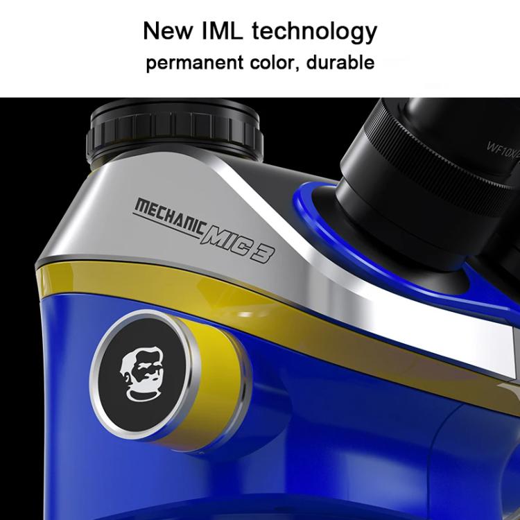 Mechanic Mic3 7X-50X CTV 0.45X Trinocular Stereo Microscope - Microscope Magnifier Series by MECHANIC | Online Shopping UK | buy2fix