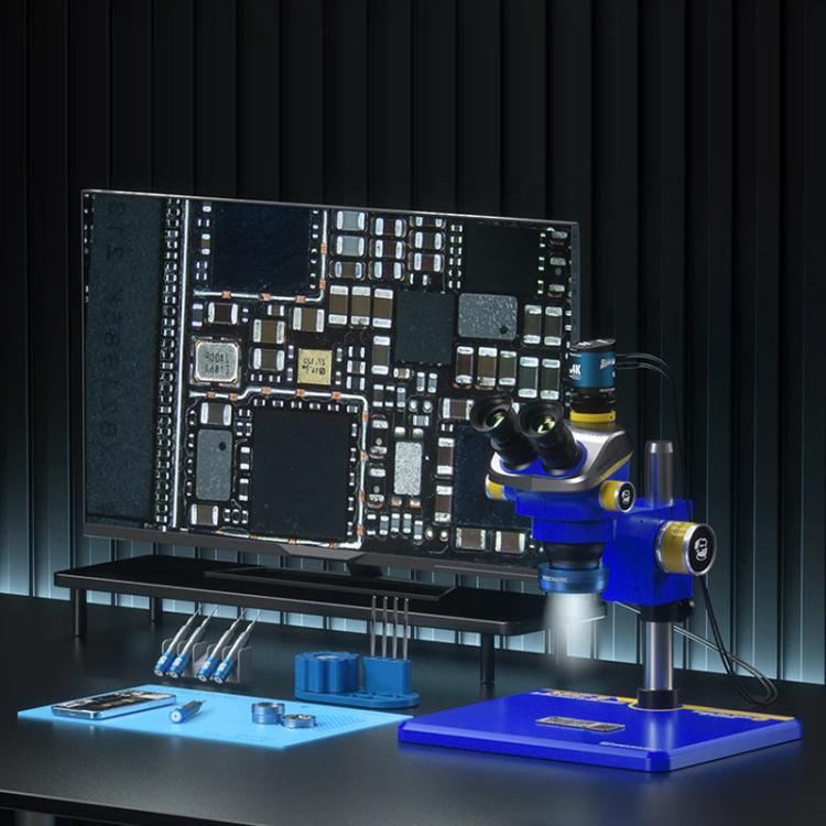 Mechanic Mic3 7X-50X CTV 0.45X Trinocular Stereo Microscope - Microscope Magnifier Series by MECHANIC | Online Shopping UK | buy2fix