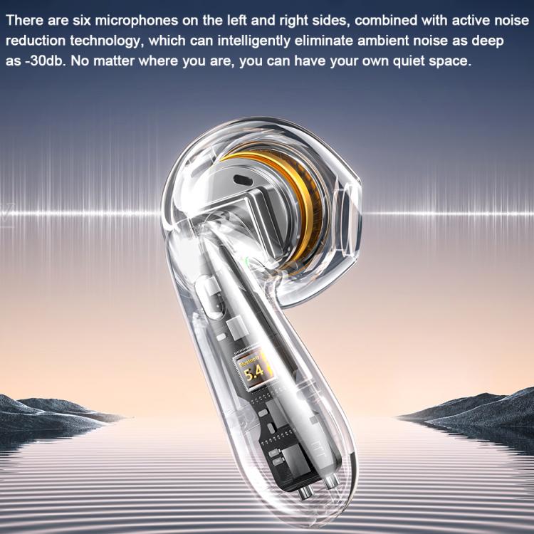 awei TA11 ANC Noise Reduction True Wireless Bluetooth Earphone(Black) - Bluetooth Earphone by awei | Online Shopping UK | buy2fix