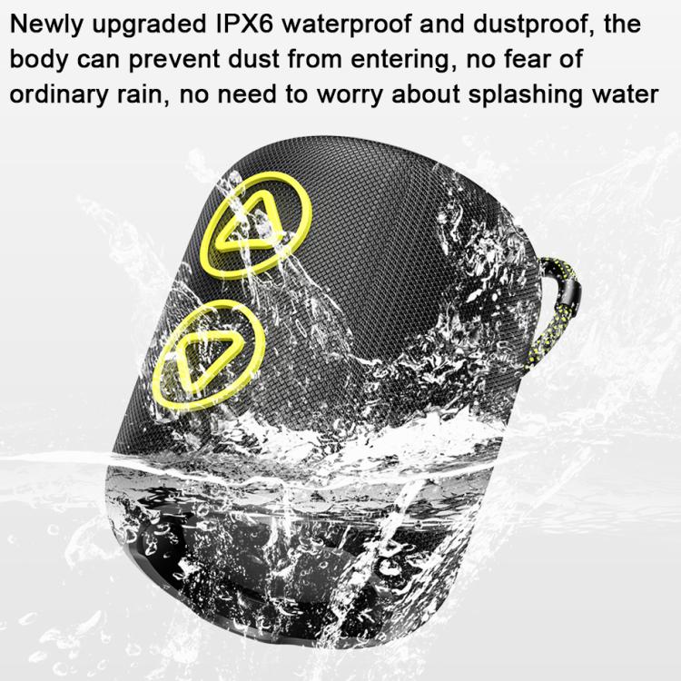 awei KA13 8W Portable TWS Bluetooth Speaker with RGB Light(Black) - Desktop Speaker by awei | Online Shopping UK | buy2fix