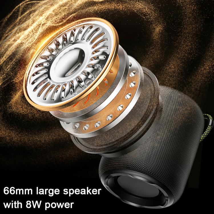 awei KA13 8W Portable TWS Bluetooth Speaker with RGB Light(Black) - Desktop Speaker by awei | Online Shopping UK | buy2fix