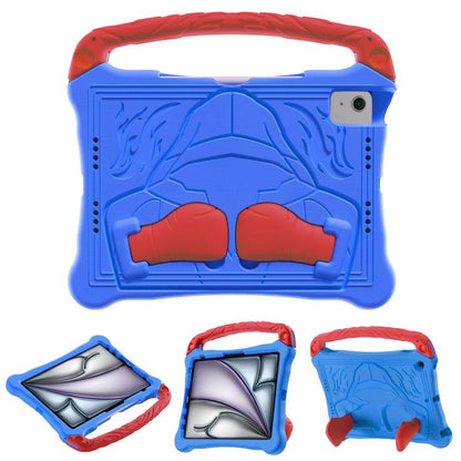 For iPad Air 11 2024 /  2025 Boxing Series Kickstand EVA Shockproof Tablet Case with Shoulder Strap(Blue Red) - iPad Air 11 2025 / 2024 Cases by buy2fix | Online Shopping UK | buy2fix