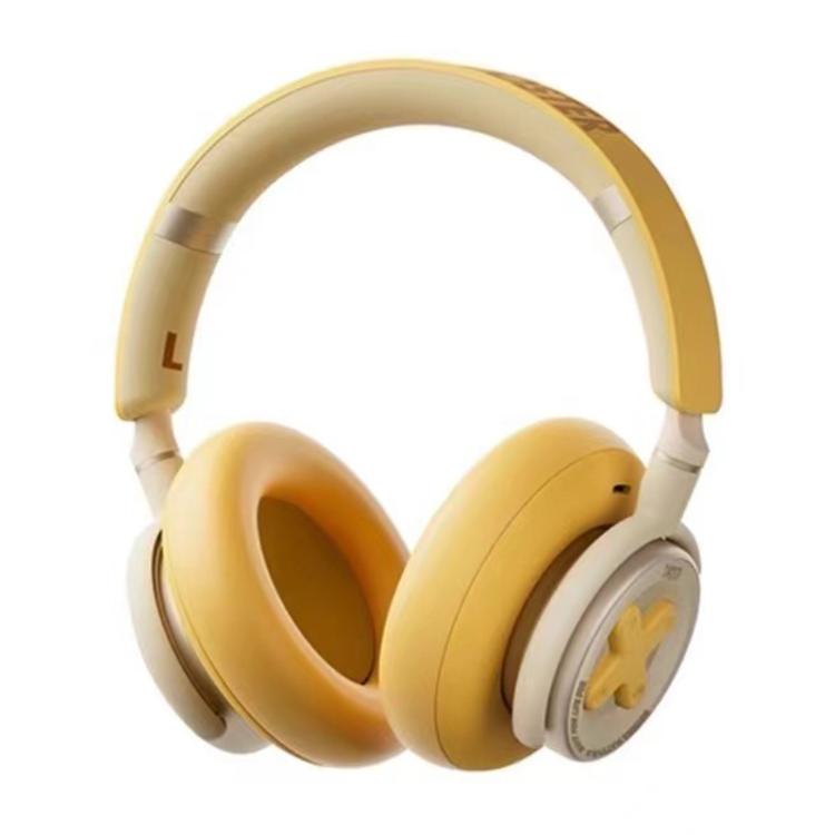 Dmooster D19 Pro ANC and EDC Noise Reduction Bluetooth Headphones(Yellow) - Headset & Headphone by D MOOSTER | Online Shopping UK | buy2fix