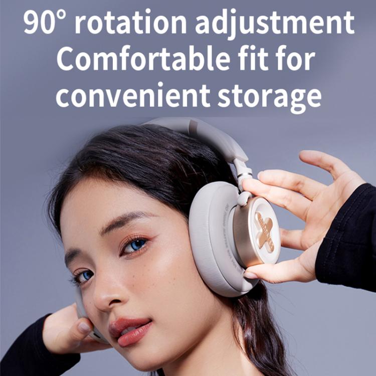 Dmooster D19 Pro ANC and EDC Noise Reduction Bluetooth Headphones(Grey) - Headset & Headphone by D MOOSTER | Online Shopping UK | buy2fix