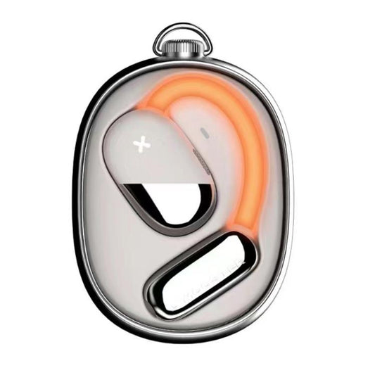 Dmooster D72 OWS Ear-Mounted ANC Noise Reduction Bluetooth Earphones(White) - Bluetooth Earphone by D MOOSTER | Online Shopping UK | buy2fix