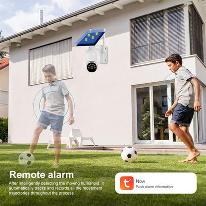 1080P Outdoor Low Power Solar Panel HD WiFi Surveillance Camera, without Battery(White) - Wireless Camera by buy2fix | Online Shopping UK | buy2fix