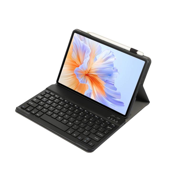 For Honor Pad V9 AH27 Ultra-thin Detachable Bluetooth Keyboard Leather Tablet Case(Black) - Huawei Keyboard by buy2fix | Online Shopping UK | buy2fix