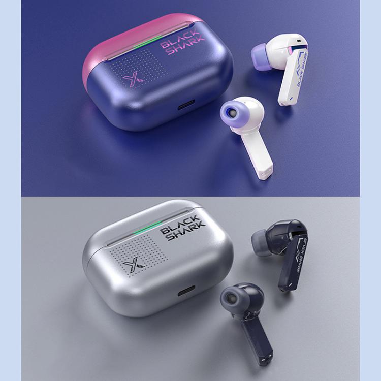 Xiaomi BlackShark JoyBuds Plus Esports Version BT5.4 ENC Noise Reduction Wireless Earphone(Silver) - Bluetooth Earphone by Xiaomi | Online Shopping UK | buy2fix