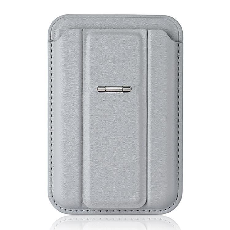 Large Capacity MagSafe Card Bag with Holder(Grey) - Adhesive Card Holders by buy2fix | Online Shopping UK | buy2fix