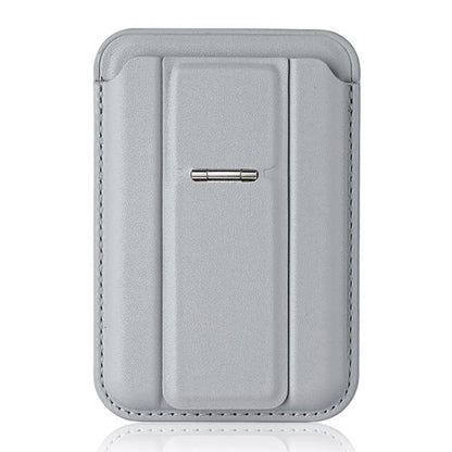 Large Capacity MagSafe Card Bag with Holder(Grey) - Adhesive Card Holders by buy2fix | Online Shopping UK | buy2fix