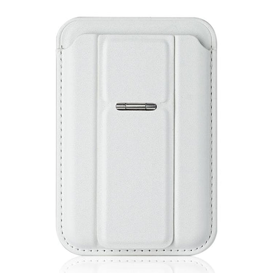 Large Capacity MagSafe Card Bag with Holder(White) - Adhesive Card Holders by buy2fix | Online Shopping UK | buy2fix