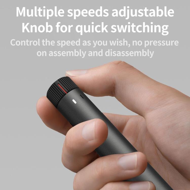Original Xiaomi Youpin DUKA E2 Electric Screwdriver Set(Black) - Tool Kits by Xiaomi | Online Shopping UK | buy2fix