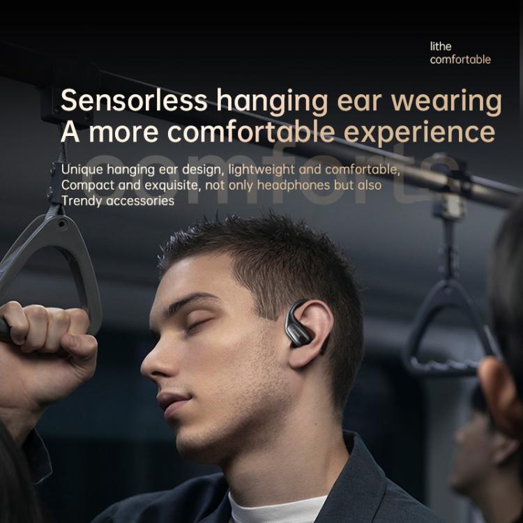 Original Lenovo EA305 Ear-mounted Digital Display True Wireless Bluetooth Earphones(Black) - TWS Earphone by Lenovo | Online Shopping UK | buy2fix