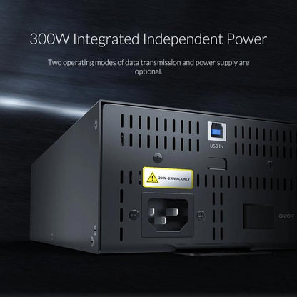 ORICO IH30P Industrial Grade 30 Ports USB 2.0 Hub, Plug:UK Plug(Black) - USB 2.0 HUB by ORICO | Online Shopping UK | buy2fix