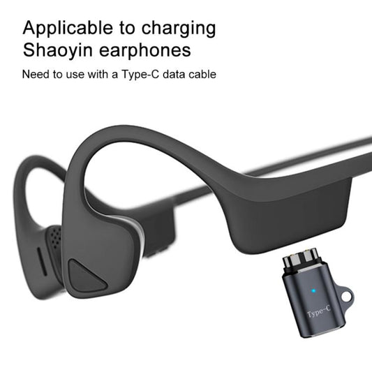 For Shokz Series Type-C Interface Magnetic Charging Adapter(Up and Down Bend) - Other Accessories by buy2fix | Online Shopping UK | buy2fix
