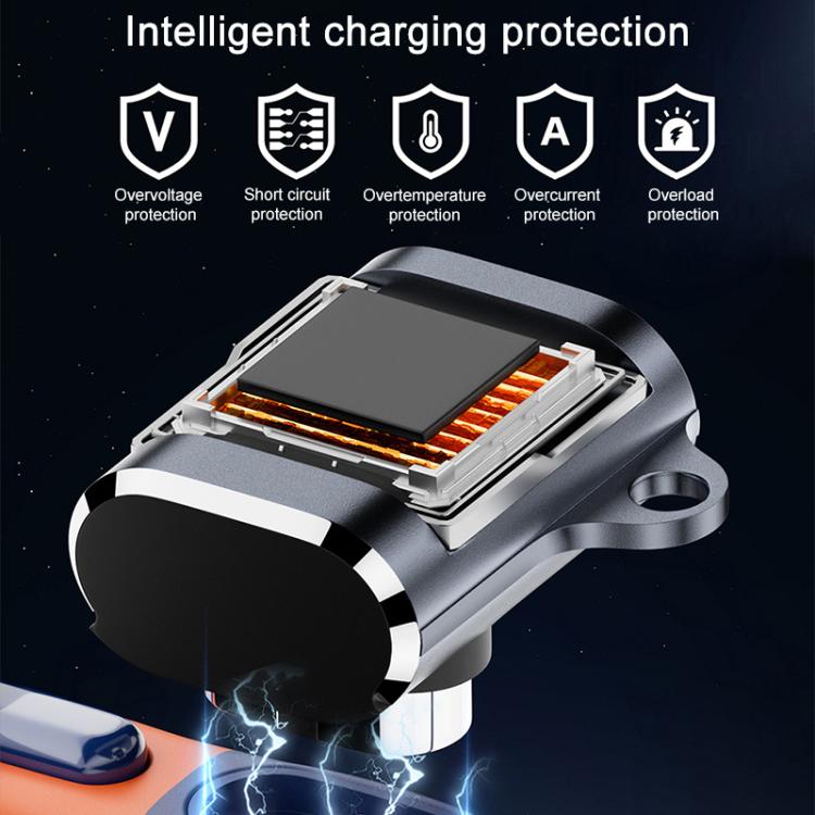 For Shokz Series Type-C Interface Magnetic Charging Adapter(Up and Down Bend) - Other Accessories by buy2fix | Online Shopping UK | buy2fix