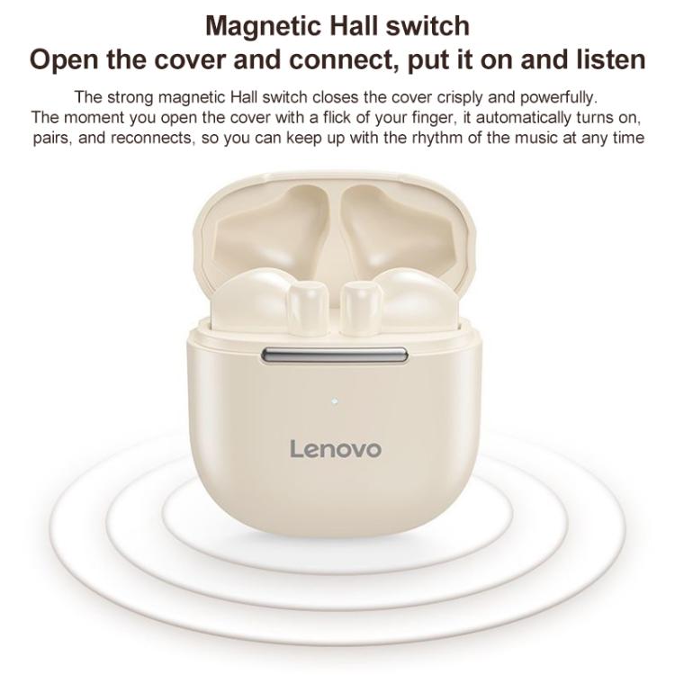 Original Lenovo TC3301 Wireless Bluetooth 5.3 Earphones(White) - Bluetooth Earphone by Lenovo | Online Shopping UK | buy2fix