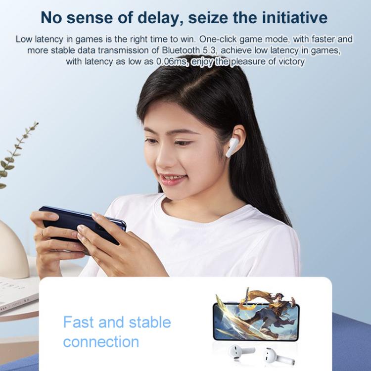 Original Lenovo TC3302 Wireless Bluetooth 5.3 Earphones(Black) - Bluetooth Earphone by Lenovo | Online Shopping UK | buy2fix