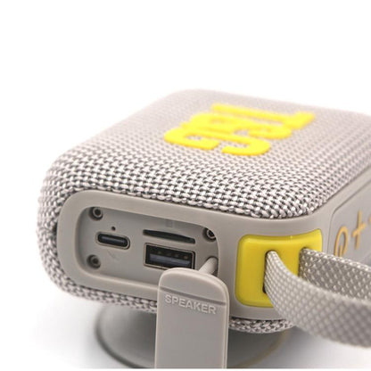 T&G TG445 Portable Stereo Subwoofer Bass RGB Light Wireless TWS BT Speaker(Navy Blue) - Desktop Speaker by T&G | Online Shopping UK | buy2fix