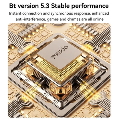 Yesido YSP22 Digital Display Magnetic Neckband Bluetooth Earphone(Black) - Neck-mounted Earphone by Yesido | Online Shopping UK | buy2fix