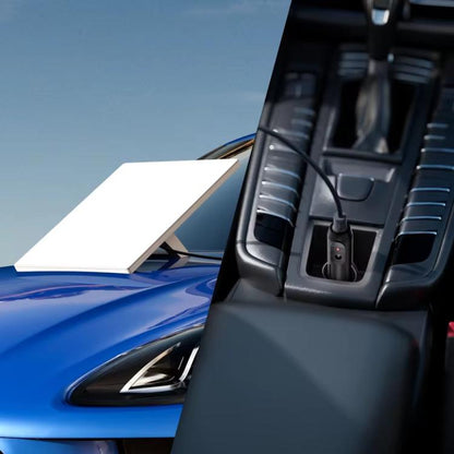 Onten SL202 Starlink Mini to Car Cigarette Lighter Power Cord Waterproof Cable, Length:2m(Dark Grey) - Lan Cable and Tools by Onten | Online Shopping UK | buy2fix