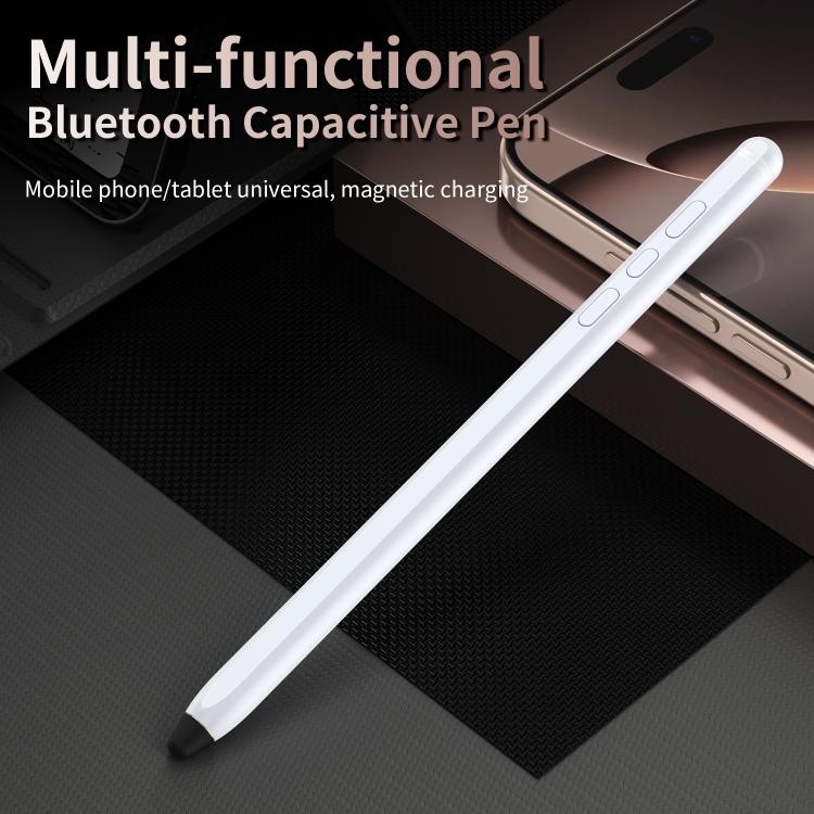 C1 Multifunctional Bluetooth Capacitive Pen for Mobile Phones / Tablets PC(White) - Stylus Pen by buy2fix | Online Shopping UK | buy2fix