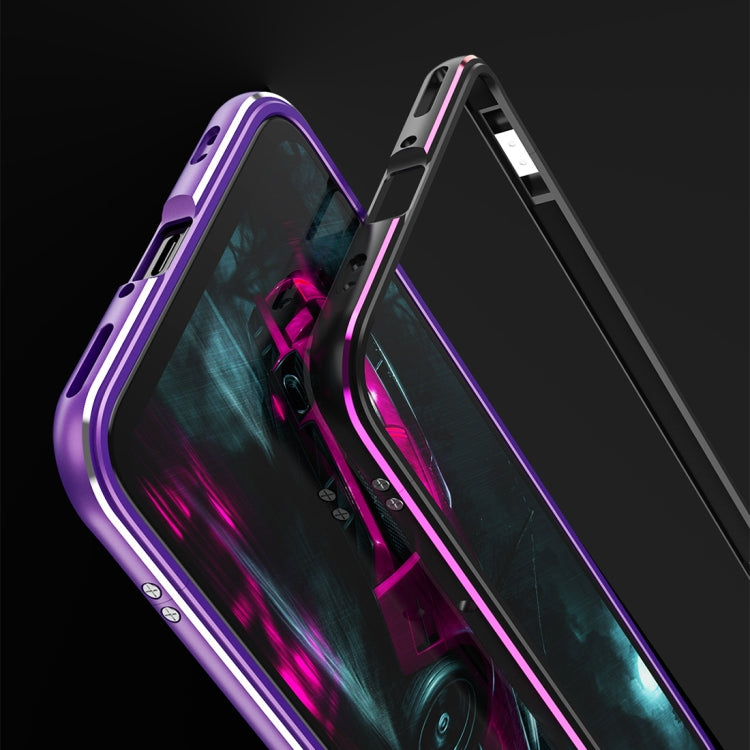 For Huawei Honor 30 Aluminum Alloy Shockproof Protective Bumper Frame(Black) - Honor Cases by buy2fix | Online Shopping UK | buy2fix