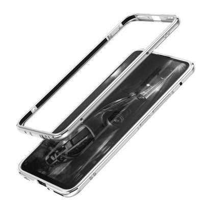For Huawei Honor 30S Aluminum Alloy Shockproof Protective Bumper Frame(Silver) - Honor Cases by buy2fix | Online Shopping UK | buy2fix