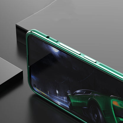 For Huawei Honor 30S Aluminum Alloy Shockproof Protective Bumper Frame(Green) - Honor Cases by buy2fix | Online Shopping UK | buy2fix