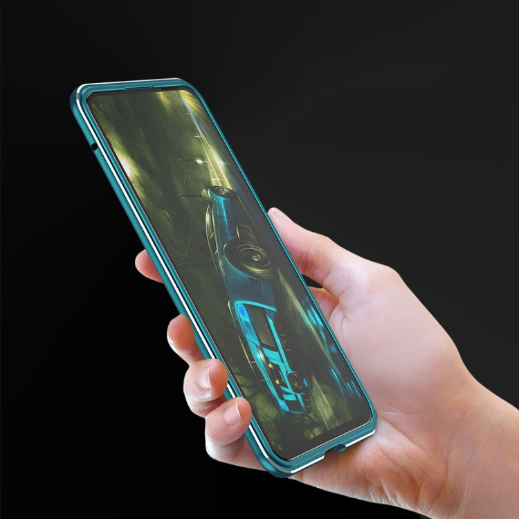 For Huawei Nova 7 Aluminum Alloy Shockproof Protective Bumper Frame(Silver) - Huawei Cases by buy2fix | Online Shopping UK | buy2fix