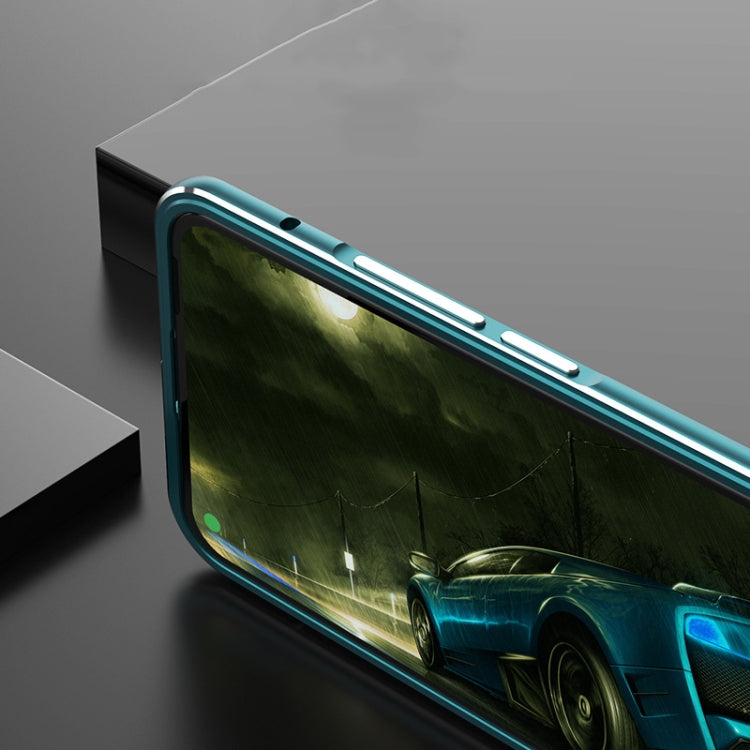 For Huawei Nova 7 Aluminum Alloy Shockproof Protective Bumper Frame(Green) - Huawei Cases by buy2fix | Online Shopping UK | buy2fix