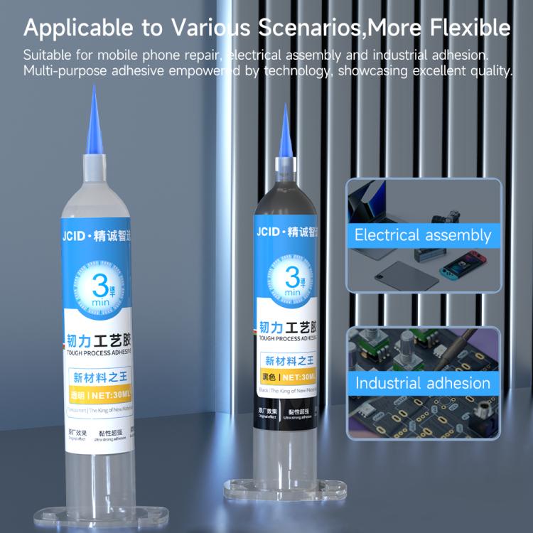 JCID Tough Process Adhesive, Capacity:10ml(Transparent) - Repair Glue Series by JCID | Online Shopping UK | buy2fix