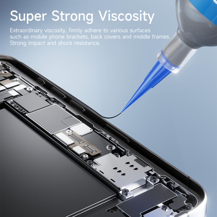 JCID Tough Process Adhesive, Capacity:10ml(Transparent) - Repair Glue Series by JCID | Online Shopping UK | buy2fix