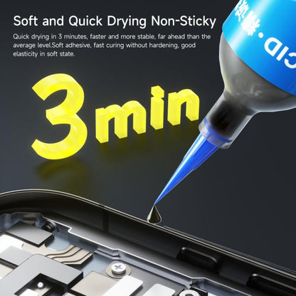 JCID Tough Process Adhesive, Capacity:30ml(Black) - Repair Glue Series by JC | Online Shopping UK | buy2fix