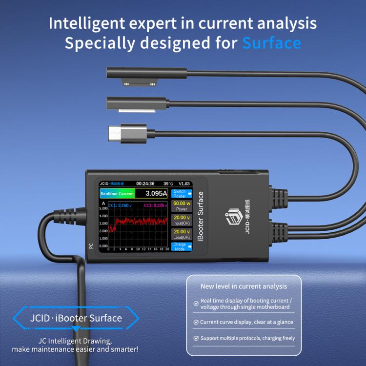 JCID iBooter Surface Current Analyzer for Surface Series - Test Tools by JCID | Online Shopping UK | buy2fix