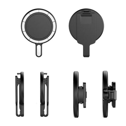 Magnetic Clip Phone Holder Belt Clip Bracket(Black) - Ring Holder by buy2fix | Online Shopping UK | buy2fix