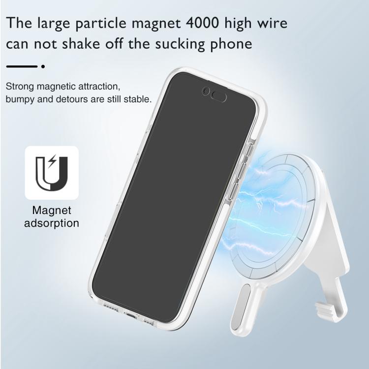 Magnetic Clip Phone Holder Belt Clip Bracket(Rose Gold Plating) - Ring Holder by buy2fix | Online Shopping UK | buy2fix