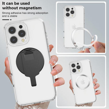 Magnetic Clip Phone Holder Belt Clip Bracket(Grey Plating) - Ring Holder by buy2fix | Online Shopping UK | buy2fix