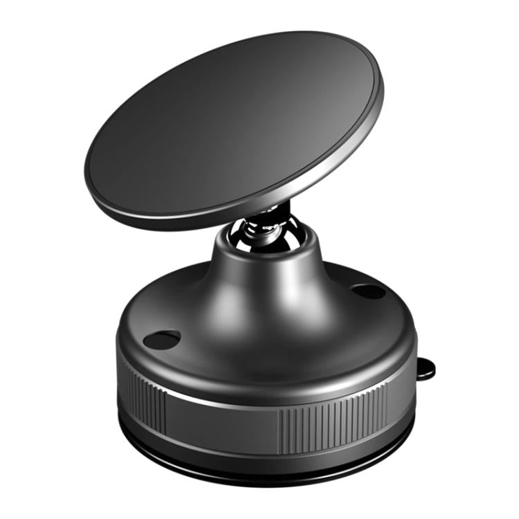 CTT29 Foldable Vacuum Magnetic Suction Cup Phone Holder(Black) - Desktop Holder by buy2fix | Online Shopping UK | buy2fix