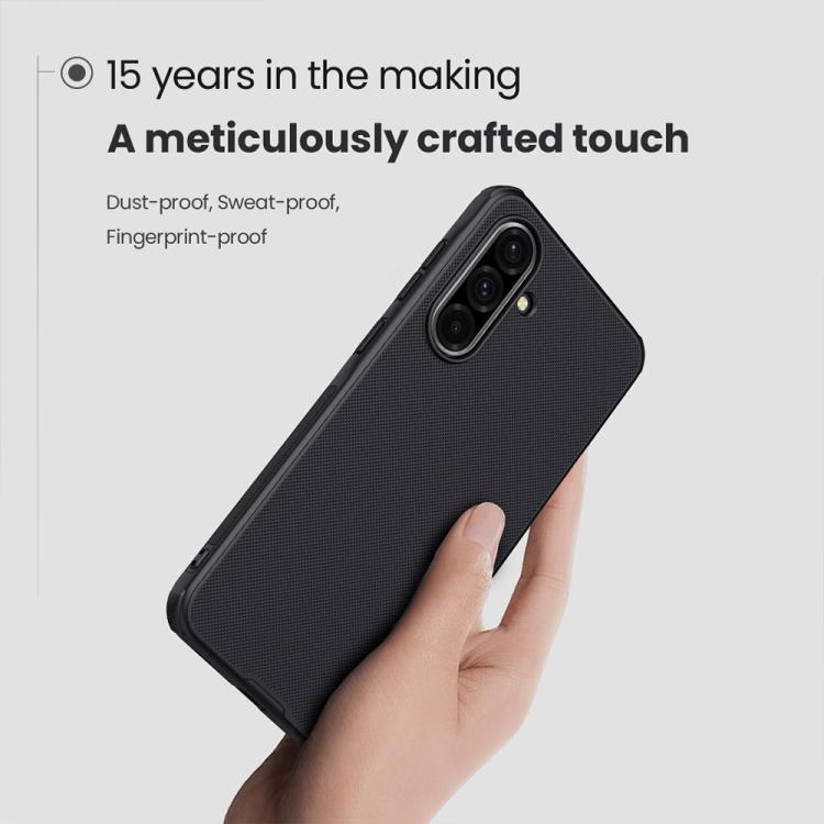 For Samsung Galaxy A36 5G NILLKIN Super Frosted Shield Pro PC + TPU Phone Case(Black) - Galaxy Phone Cases by NILLKIN | Online Shopping UK | buy2fix