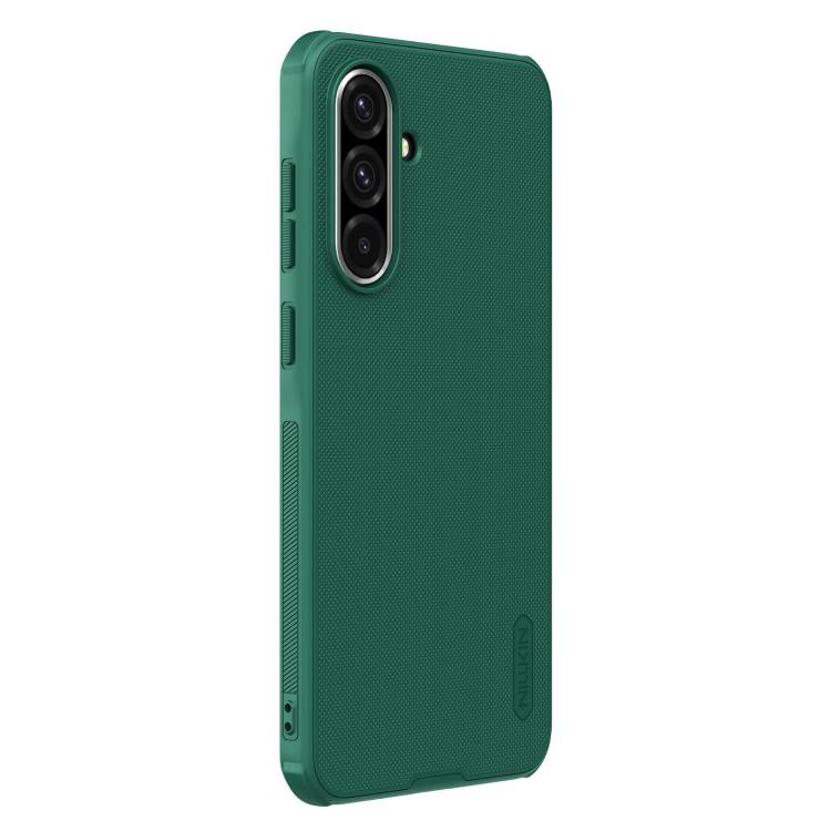 For Samsung Galaxy A36 5G NILLKIN Super Frosted Shield Pro PC + TPU Phone Case(Green) - Galaxy Phone Cases by NILLKIN | Online Shopping UK | buy2fix