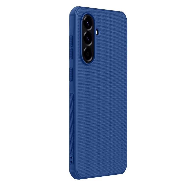 For Samsung Galaxy A56 5G NILLKIN Super Frosted Shield Pro PC + TPU Phone Case(Blue) - Galaxy Phone Cases by NILLKIN | Online Shopping UK | buy2fix