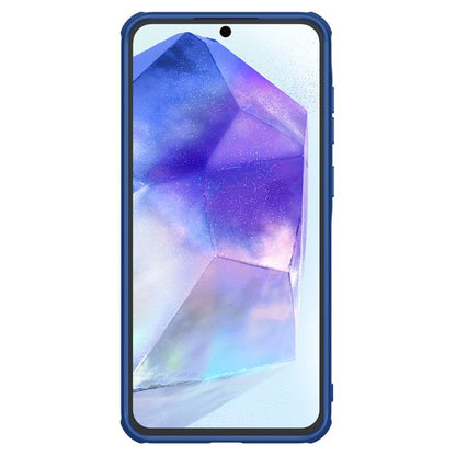 For Samsung Galaxy A56 5G NILLKIN Super Frosted Shield Pro PC + TPU Phone Case(Blue) - Galaxy Phone Cases by NILLKIN | Online Shopping UK | buy2fix