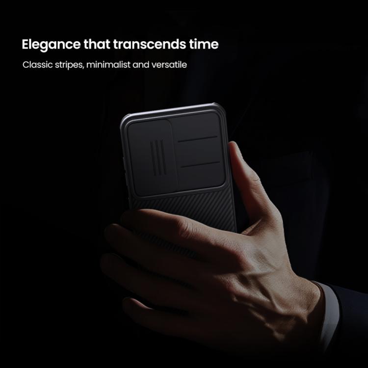 For Samsung Galaxy S25 5G NILLKIN CamShield Pro Magnetic PC Phone Case(Black) - Galaxy S25 5G Cases by NILLKIN | Online Shopping UK | buy2fix