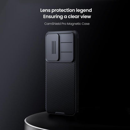 For Samsung Galaxy S25 5G NILLKIN CamShield Pro Magnetic PC Phone Case(Black) - Galaxy S25 5G Cases by NILLKIN | Online Shopping UK | buy2fix
