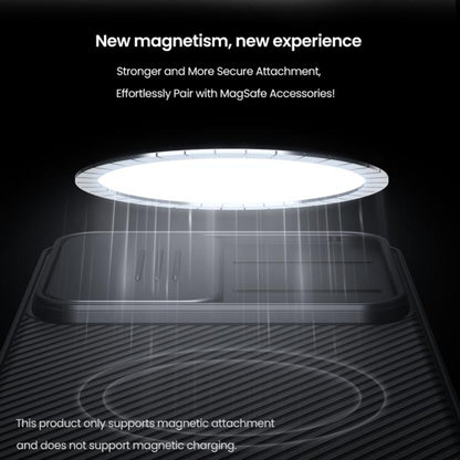 For Samsung Galaxy S25 Ultra 5G NILLKIN CamShield Pro Magnetic PC Phone Case(Black) - Galaxy S25 Ultra 5G Cases by NILLKIN | Online Shopping UK | buy2fix