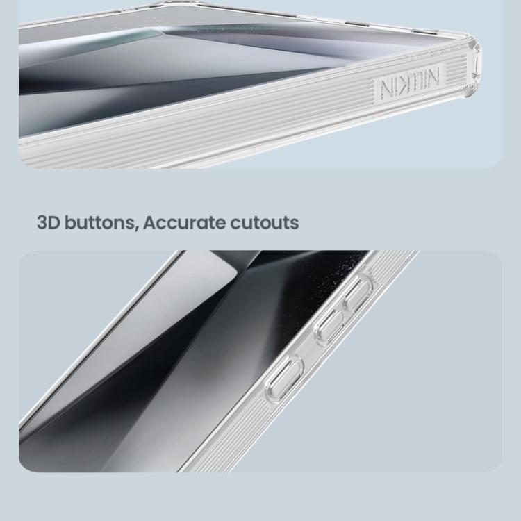 For Samsung Galaxy S25 Ultra 5G NILLKIN Ultra Clear Magsafe PC + TPU Phone Case(Transparent) - Galaxy S25 Ultra 5G Cases by NILLKIN | Online Shopping UK | buy2fix