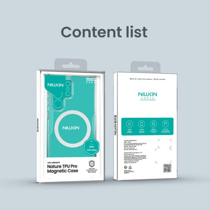 For Samsung Galaxy S25 Ultra 5G NILLKIN Ultra Clear Magsafe PC + TPU Phone Case(Transparent) - Galaxy S25 Ultra 5G Cases by NILLKIN | Online Shopping UK | buy2fix