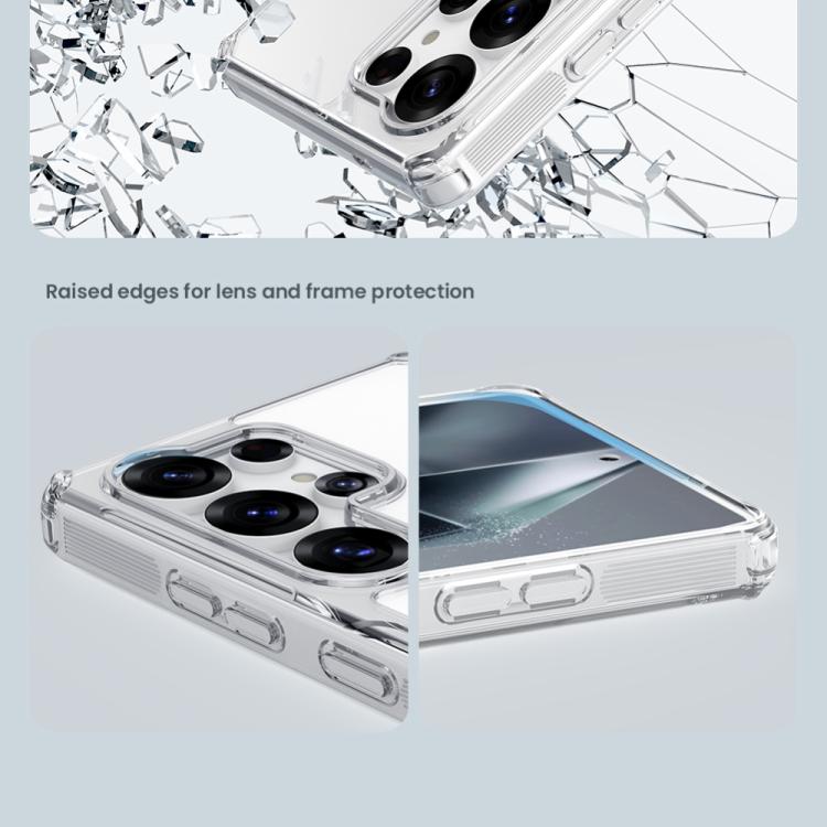 For Samsung Galaxy S25 Ultra 5G NILLKIN Ultra Clear Magsafe PC + TPU Phone Case(Transparent) - Galaxy S25 Ultra 5G Cases by NILLKIN | Online Shopping UK | buy2fix